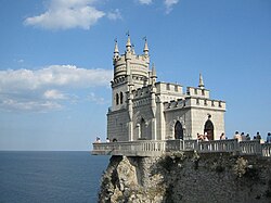 Swallow's Nest, built in 1912 for businessman Baron Pavel von Steingel