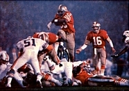 The 49ers against the Dolphins in Super Bowl XIX