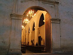 La Asunción Cathedral, the first building was built by the Spanish in 1571 and destroyed by the French in 1602