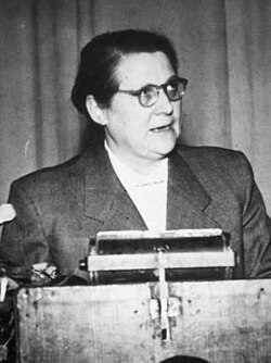 Helene Wessel, leader of the Centre Party (1949–1952)
