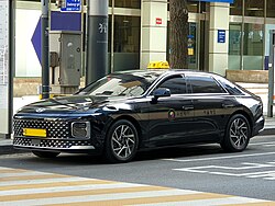 Hyundai Grandeur LPG taxi