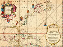 A 1621 map of North America