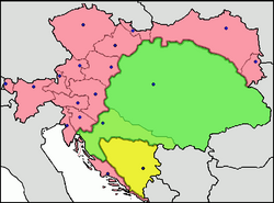 Austria-Hungary in 1878–1918: Cisleithania (Austrian part of the empire)