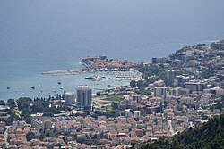 Budva mountain view