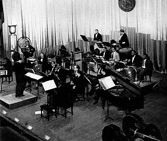 Slonimsky conducting Varèse's Ionisation in Havana