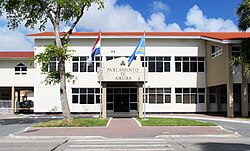 Parliament of Aruba in Oranjestad