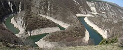 Uvac canyon meander, Serbia