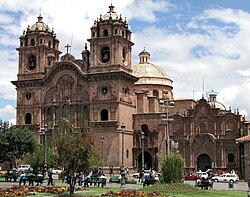 Church of la Companía Society of Jesus in Cuzco, Peru