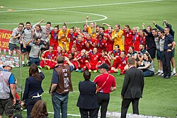 England earning a 3rd-place finish at the 2015 Women's World Cup