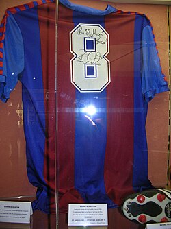 Schuster t-shirt from FC Barcelona as football player
