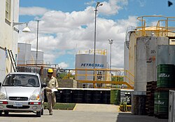 Refinery in Cochabamba, Bolivia, which was nationalized by the Bolivian government in 2007