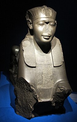 Sphinx of Pharaoh Amasis II of the XXVI dynasty