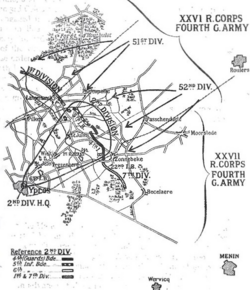 Battle of Langemarck, from 21 to 24 October 1914