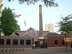 The first Philips factory in Eindhoven, now a public museum, July 2008
