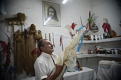 An Umbandist centro in Rio de Janeiro