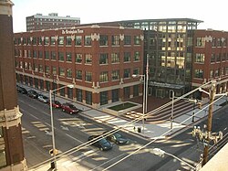Building built for The Birmingham News in 2006, but put on the market and vacated by The News in 2014 after Alabama Media Group could no longer afford the building.