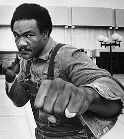 George Foreman, a two-time heavyweight champion and former Olympic gold medalist, in 2009