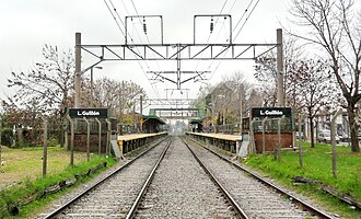 Station of trains Luis Guillón.Photo:Ramon Belozo.