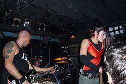 Industrial rock band KMFDM