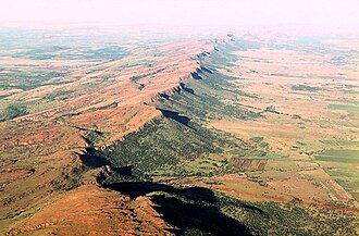 The city is surrounded by the Magaliesberg range.