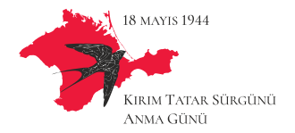 The swallow flying over Crimea is one of the symbols of the deportation of the Crimean Tatars