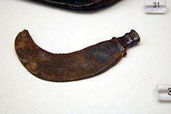 Iron sickle from Ancient Greece