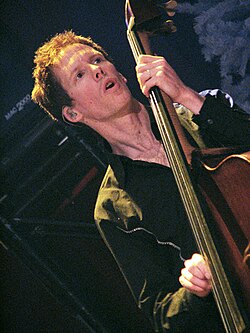 Jim Creeggan of Barenaked Ladies, pictured at a 2009 show