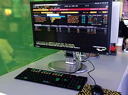 Bloomberg Terminal at London City Airport