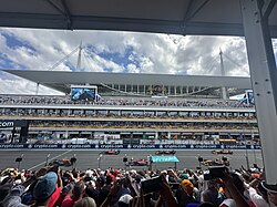 Start/Finish Straight at the 2024 Miami Grand Prix