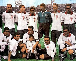 Huracán in 1928, when the team won its fourth Primera División title