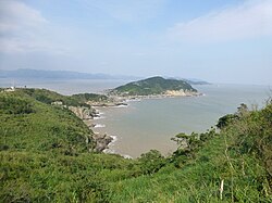 East China Sea coast in Cangnan County, Zhejiang