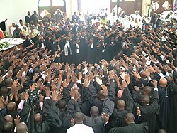 Ordination of new pastors in Cameroon, 2014