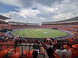 The Rajiv Gandhi International Cricket Stadium