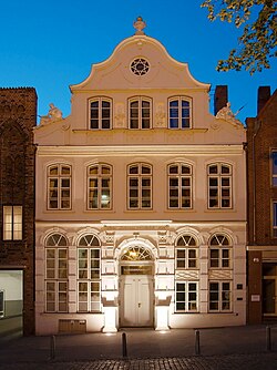 House of the Mann family in Lübeck (Buddenbrookhaus), where Thomas Mann grew up; now a family museum