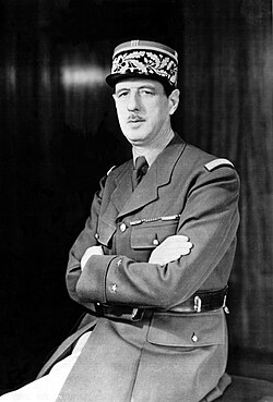 Brigadier general Charles de Gaulle