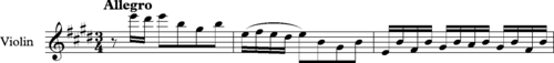 Bach Partita 3 for Violin Prelude