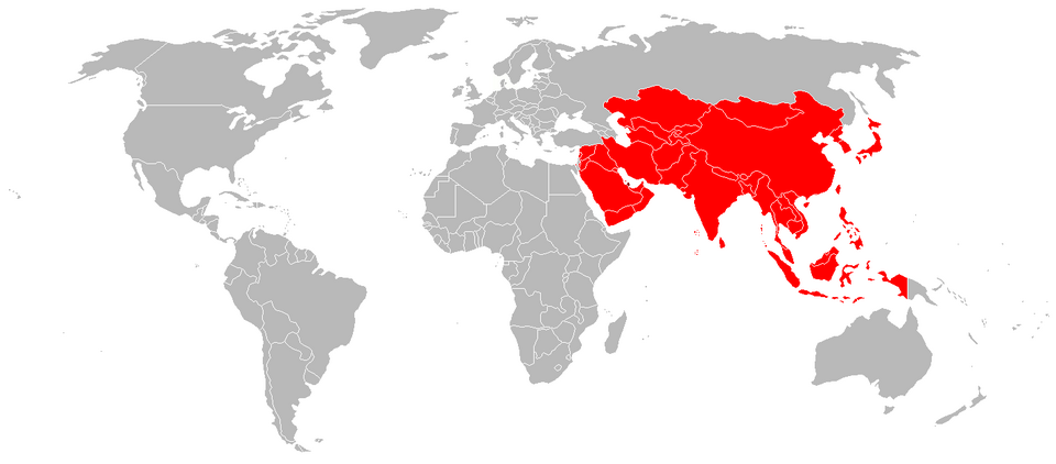 Participating countries.