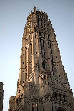 The bell tower, seen from the east