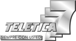 Teletica logo used from 2003 to 2015.