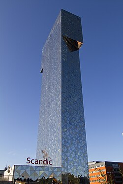 Victoria Tower is one of the tallest buildings in Stockholm, located in Kista.