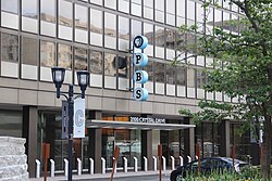 Former PBS headquarters in Crystal City, Virginia