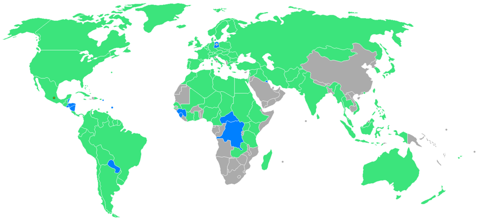 Participating countries