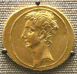 Ancient Roman coin of Augustus