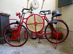 Firefighter bicycle