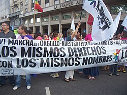 Gay Pride parade in Buenos Aires (2007)