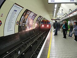 The Bakerloo line, opened in 1906, follows Regent Street for part of its underground course via Baker Street and Waterloo
