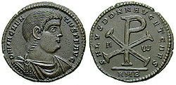 Bronze coin of Magnentius
