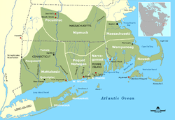 Native American settlements on Long Island in 1600