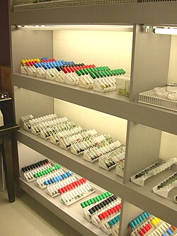In vitro culture of plants in a controlled, sterile environment