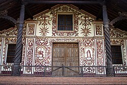 Mission church of San Miguel de Velasco, completed in 1760, Jesuit Missions of Chiquitos, Bolivia